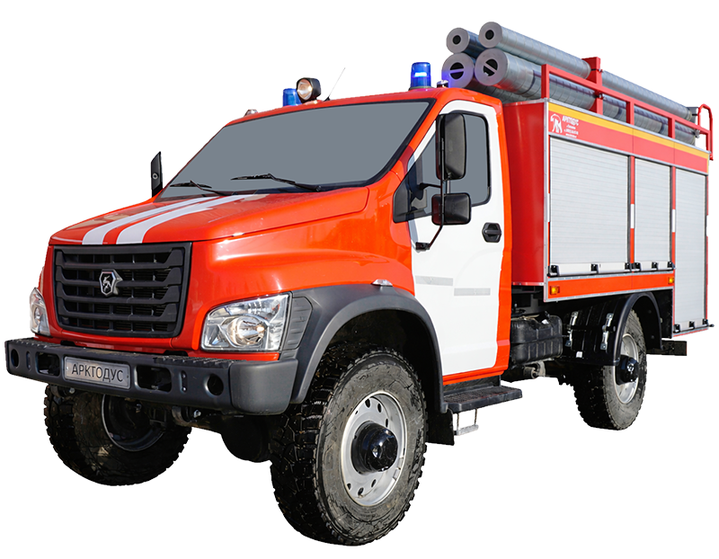 Fire truck AZ 3,5-40 (GAZ C41A13 SADKO 9)