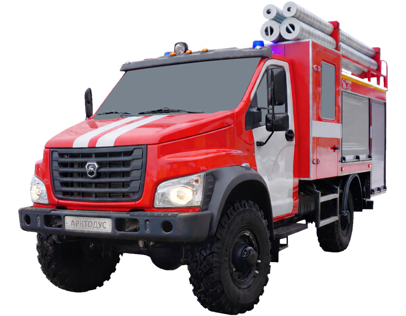 Fire truck AZ 1,6-40 (GAZ C41A23)